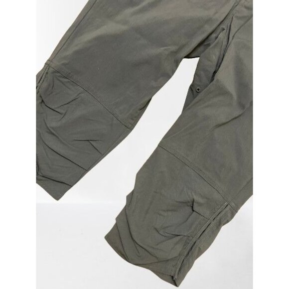 prAna Shorts Athletic Cropped Pants Gray Size 6 - Picture 3 of 6